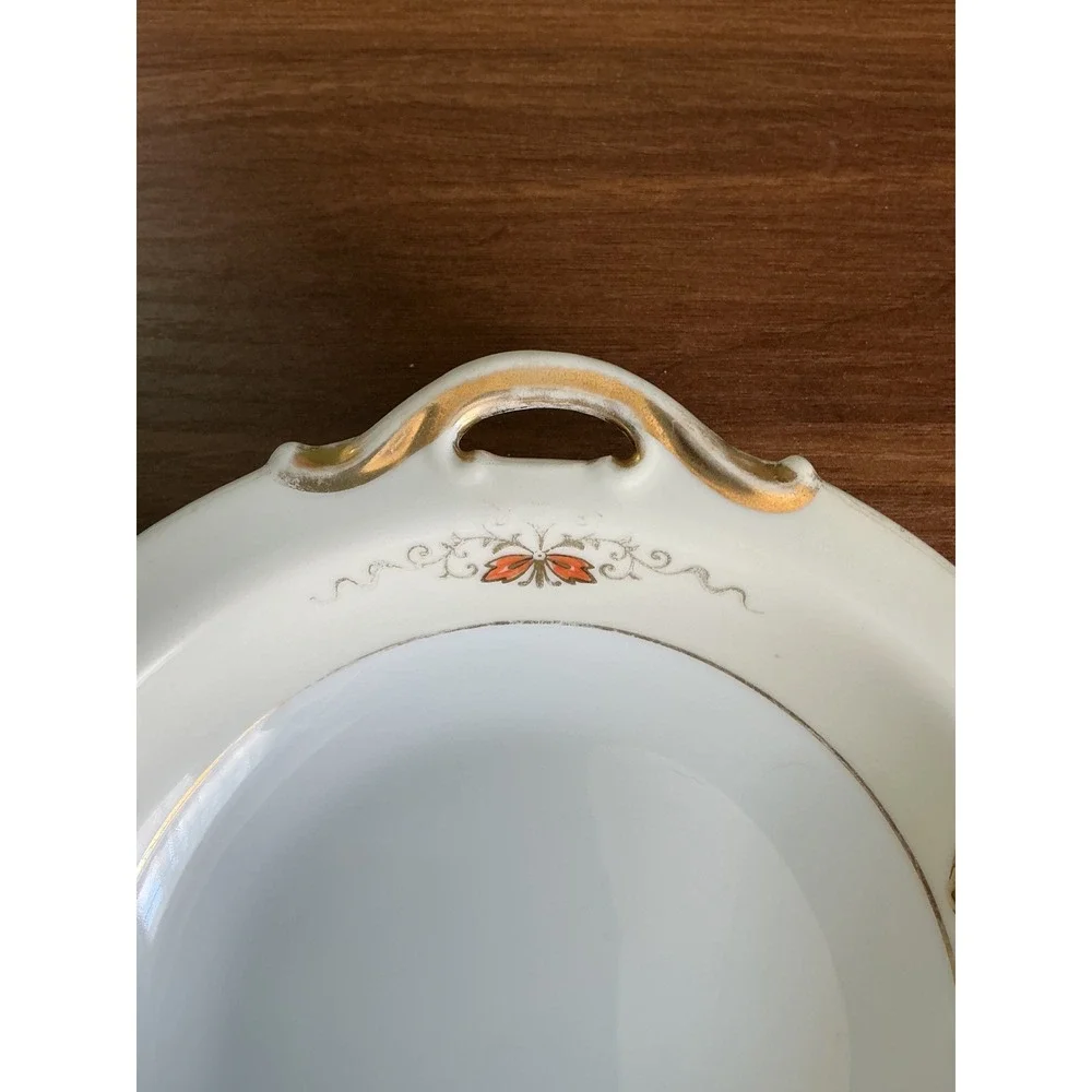Vintage Noritake Handled Bowl M42290 | Japanese Fine Porcelain Serving Dish